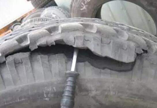 Tire damage do not have to change the exchange, read this to understand!